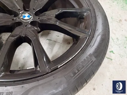 BMW M60i 755M 22인치 휠 상처 수리 후,  제트 블랙 휠 복원 도색 / 용인 처인구