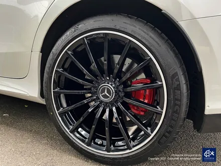 벤츠 GT43 AMG 잘못된 기존 도색 이력 박리후 블랙 실버 투톤 유광 휠도색 + 레드 캘리퍼 도색 / 용인 처인구