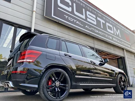 벤츠 GLK220 휠수리 후 블랙유광 휠도색 + 부식 제거 후 레드 캘리퍼 도색 / 용인 처인구