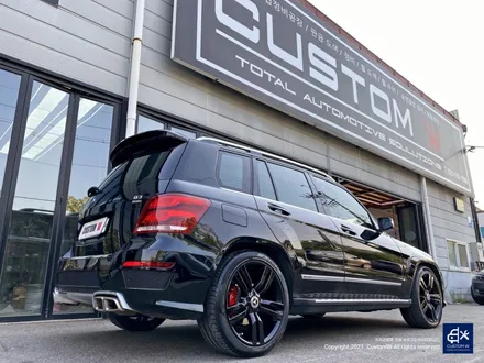 벤츠 GLK220 휠수리 후 블랙유광 휠도색 + 부식 제거 후 레드 캘리퍼 도색 / 용인 처인구
