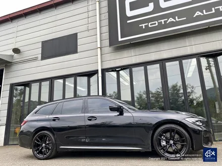 BMW G20 M340i 블랙유광 휠도색 + 실버 캘리퍼 도색 / 용인 처인구