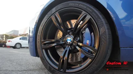 달리기 머신, 세단! BMW M5! 맷블랙 휠도색으로 감성마력 상승! / 용인 처인구