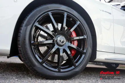 벤츠 S63 AMG 카브리올레 W217 블랙유광 휠도색 + 에어발란스, 이오나이져 레트로핏, 코딩. / 용인 처인구