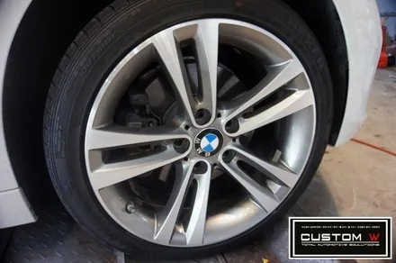 BMW F30 320D 스포츠라인 18인치 휠 상처수리후, 다이아몬드 컷팅 복원. / 용인 처인구