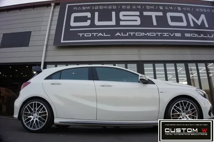 갖고 싶은 포켓 머신_! 벤츠 A45 AMG 휠수리 다이아몬드 컷팅 휠복원 작업기. / 용인 처인구