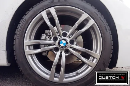 BMW 441M 휠 상처 수리후, 휠복원도색 .분당용인 수입차  BMW휠수리복원 도색 커스텀W / 용인 처인구