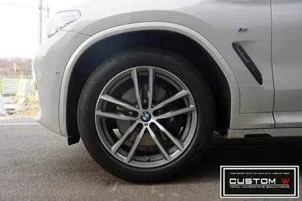 BMW X3 G01 662M 19인치 휠 다이아몬드 컷팅 휠상처 수리 휠복원. 수입차 휠수리도색. 커스텀W / 용인 처인구