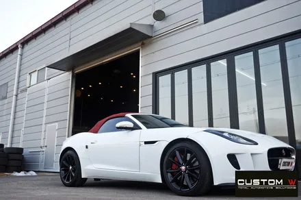 재규어 F-TYPE 블랙유광 휠도색 / 용인 처인구