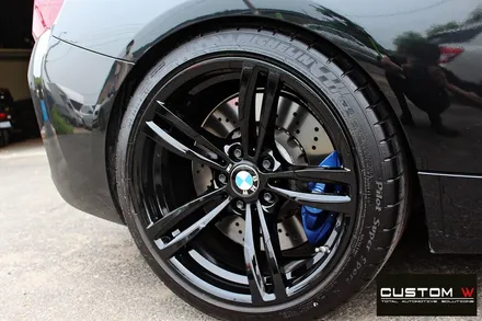 BMW M2 437M 19인치 블랙유광 휠도색 / 용인 처인구