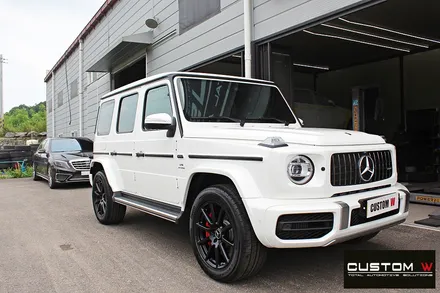 벤츠 신형 G63 AMG 무광블랙(맷블랙) 휠도색 / 용인 처인구