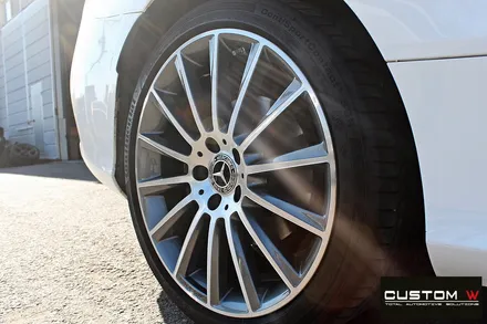 벤츠 C220d 마차휠 다이아몬드 컷팅 휠복원 / 용인 처인구