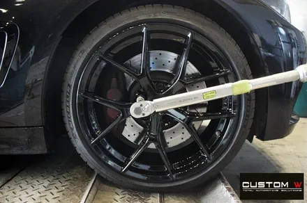 BMW 428i BBS FIR 블랙유광 휠도색 / 용인 처인구