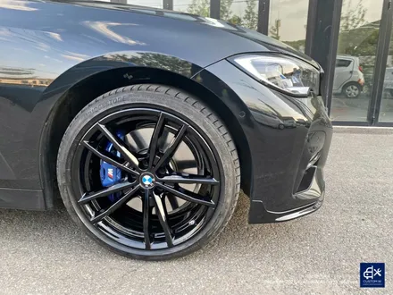BMW G20 330e 휠수리 후 블랙유광 휠도색 / 용인 처인구