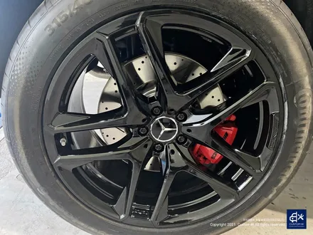 벤츠 GLE53 AMG 기존 고객님 휠수리 후 블랙유광 휠도색 / 용인 처인구