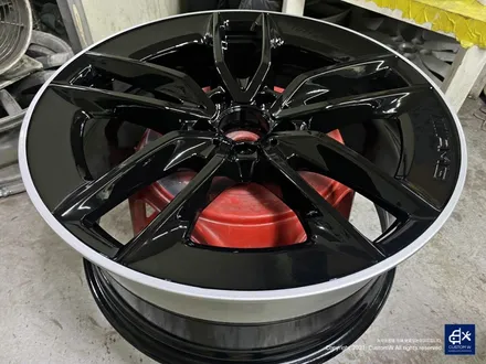 벤츠 E53 AMG 블랙 실버 투톤 유광 휠도색 / 용인 처인구