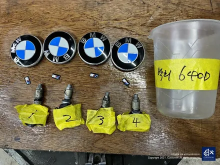 BMW 640d 373M 박리후 블랙유광 휠도색 + 프론트 범퍼 수리 / 용인 처인구