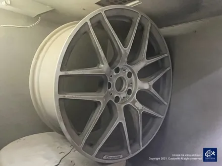벤츠 G63 AMG G바겐 22인치 블랙 실버 투톤 무광 휠도색 / 용인 처인구