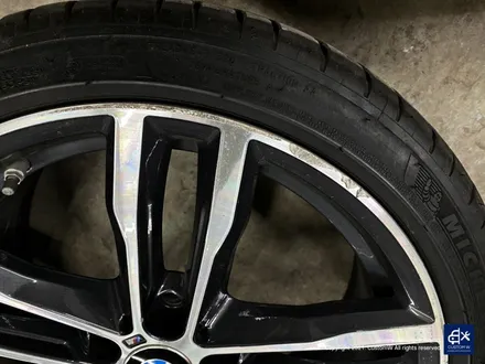 BMW 420i 휠수리 후 블랙유광 휠도색 + 레드 캘리퍼 도색 / 용인 처인구