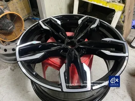 BMW G03 X3 M40i 718M 휠 상처 수리 후, 다이아몬드 컷팅 휠복원 / 용인 처인구