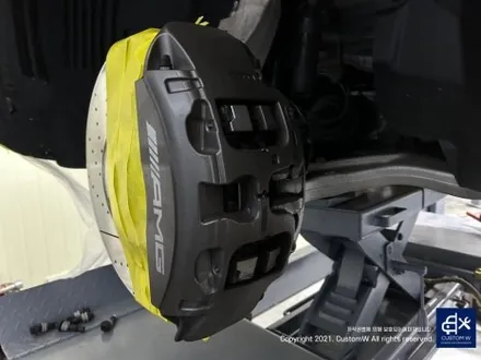 벤츠 GLE53 AMG 블랙 유광 휠도색 그리고 레드 캘리퍼 도색까지_! 완벽한 컬러 밸런스_! / 용인 처인구