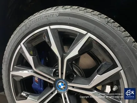 BMW i4 860M 다이아몬드 컷팅 휠 상처 수리 후, 휠 복원 (feat. 휠 커버 상처 수리 후, 복원 도색까지) / 용인 처인구