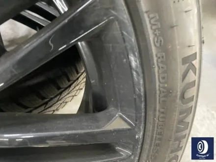 BMW 530i 664M 휠 상처 수리 후, 블랙유광 휠 복원 도색 / 재방문 / 용인 처인구