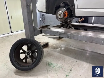 5년 만에 입고된 차량 BMW G05 X5 40i 741M 21인치 휠 상처 수리 후, 블랙 휠 복원 도색 / 용인 처인구
