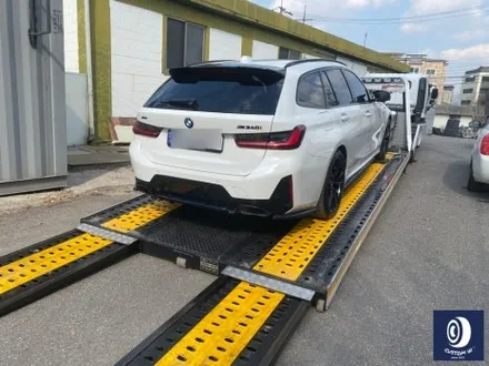 BMW M340i 투어링 792M 하이그로시 블랙 휠도색 + 레드 캘리퍼도색 / 보험 긴급 출동 서비스 ( 세이프티 로더 / 캐리어 카 입출고) / 용인 처인구
