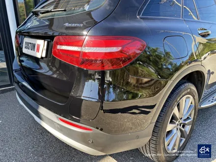 벤츠 GLC350e 리어 범퍼 수리 + 휠수리 후 무광 그레이 휠도색 + 블랙 캘리퍼 도색 / 용인 처인구