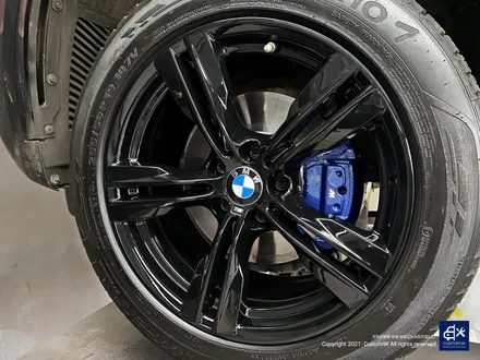 이런 상태의 캘리퍼도 살려냅니다! BMW F15 X5 30d 휠수리 후 블랙유광 휠도색 + 블루 캘리퍼 도색 및 허브 방청 / 용인 처인구