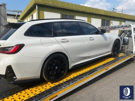 BMW M340i 투어링 792M 하이그로시 블랙 휠도색 + 레드 캘리퍼도색 / 보험 긴급 출동 서비스 ( 세이프티 로더 / 캐리어 카 입출고) / 용인 처인구