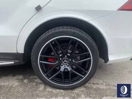 벤츠 GLE63 AMG 휠 도색 불량 재작업 약품 박리 제거 후, 사틴 블랙 + 실버 투톤 휠도색 + 레드 캘리퍼 도색 / 용인 처인구