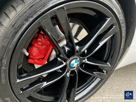 BMW 640d 휠수리 후 블랙유광 휠도색 + 레드 캘리퍼 도색 / 용인 처인구
