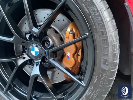 휠 수리 도색 불량 / BMW M4 763M 타 업체 잘못된 휠도색 약품 박리 / 페인트 제거 후, 사틴 블랙 휠 도색 재작업 + 카본 세라믹 골드 캘리퍼 도색 / 용인 처인구