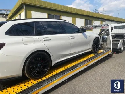 BMW M340i 투어링 792M 하이그로시 블랙 휠도색 + 레드 캘리퍼도색 / 보험 긴급 출동 서비스 ( 세이프티 로더 / 캐리어 카 입출고) / 용인 처인구