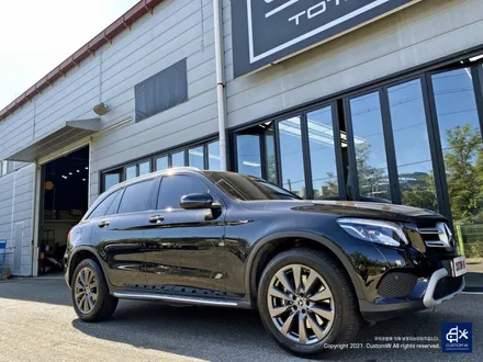 벤츠 GLC350e 리어 범퍼 수리 + 휠수리 후 무광 그레이 휠도색 + 블랙 캘리퍼 도색 / 용인 처인구