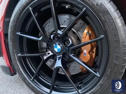 휠 수리 도색 불량 / BMW M4 763M 타 업체 잘못된 휠도색 약품 박리 / 페인트 제거 후, 사틴 블랙 휠 도색 재작업 + 카본 세라믹 골드 캘리퍼 도색 / 용인 처인구