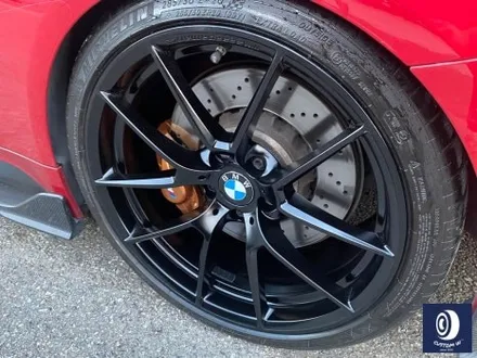 휠 수리 도색 불량 / BMW M4 763M 타 업체 잘못된 휠도색 약품 박리 / 페인트 제거 후, 사틴 블랙 휠 도색 재작업 + 카본 세라믹 골드 캘리퍼 도색 / 용인 처인구