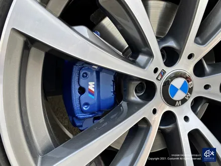 BMW X5 469M 휠상처 다이아몬드 컷팅 휠복원 + 블루 캘리퍼 도색 / 용인 처인구