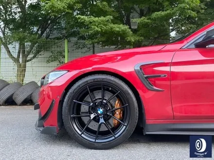 휠 수리 도색 불량 / BMW M4 763M 타 업체 잘못된 휠도색 약품 박리 / 페인트 제거 후, 사틴 블랙 휠 도색 재작업 + 카본 세라믹 골드 캘리퍼 도색 / 용인 처인구
