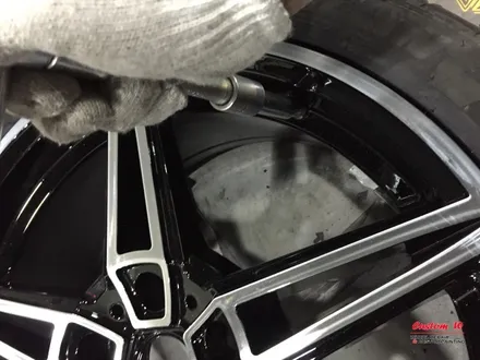 BMW 4시리즈 슈니처(AC Schnitzer) 도색 휠을 다이아몬드컷팅휠(블랙폴리시)로 변신하다. / 용인 처인구
