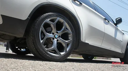 너무나도 잘 못된 휠도색으로 엉망진창이 된 BMW X6 휠 제대로 고스트크롬 휠도색. / 용인 처인구