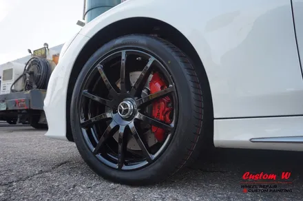 벤츠 S63 AMG 카브리올레 W217 블랙유광 휠도색 + 에어발란스, 이오나이져 레트로핏, 코딩. / 용인 처인구