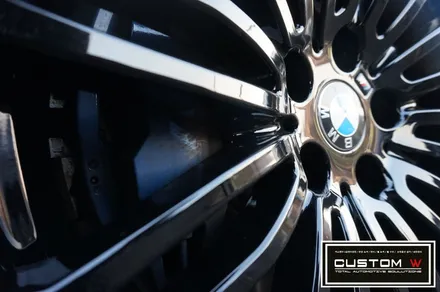 BMW G30 530i 664M 블랙유광(하이그로시 블랙) 휠도색 작업.! / 용인 처인구