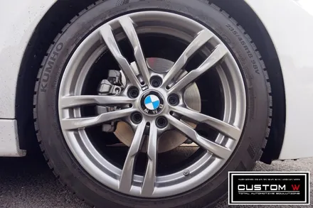 BMW 441M 휠 상처 수리후, 휠복원도색 .분당용인 수입차  BMW휠수리복원 도색 커스텀W / 용인 처인구
