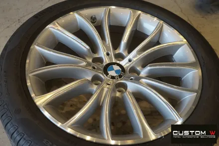 BMW F10 520D 럭셔리 다이아몬드 컷팅 휠수리 복원. / 용인 처인구