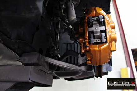 BMW F80 M3 카본 세라믹 골드 캘리퍼 도색 / 용인 처인구