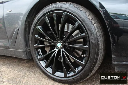 BMW 540i 663휠 블랙유광 휠도색 / 용인 처인구