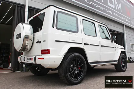 벤츠 신형 G63 AMG 무광블랙(맷블랙) 휠도색 / 용인 처인구