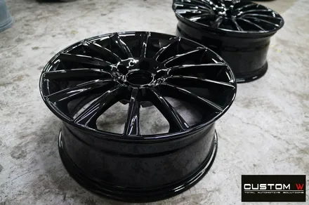 벤츠 GLC300 마차휠 블랙유광 휠도색 / 용인 처인구